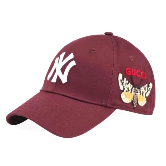 Gucci Authentic Yankee Logo Baseball Cap - Picture 1 of 8
